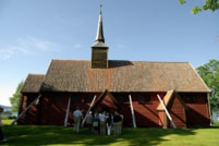 ノルウェー　クリスチャンスンの木造教会